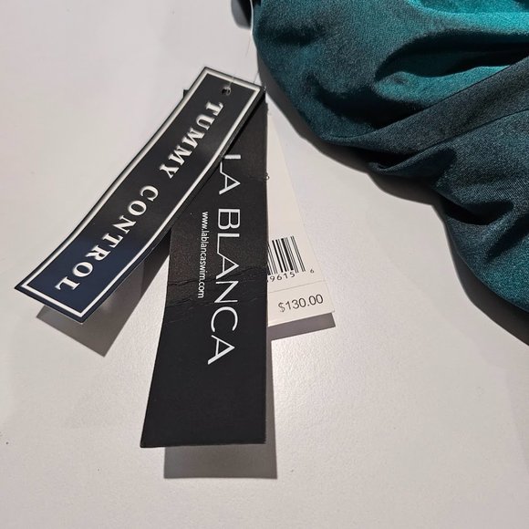 La Blanca Ocean Oasis One Shoulder One Piece Swimsuit - Picture 9 of 11